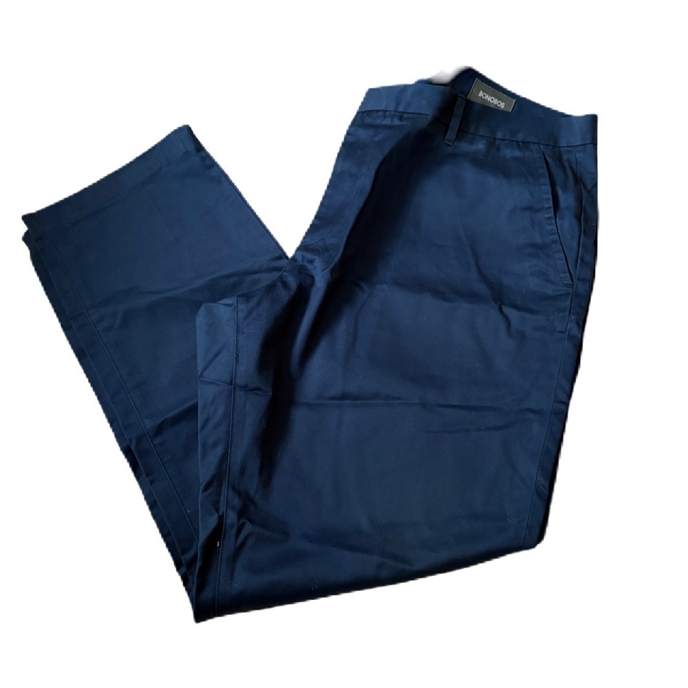 Bonobos Monday Athletic Navy Blue Men's Dress Pants 40x32